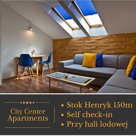Apartament City Center Sky Krynica Zdroj Eksteriør billede
