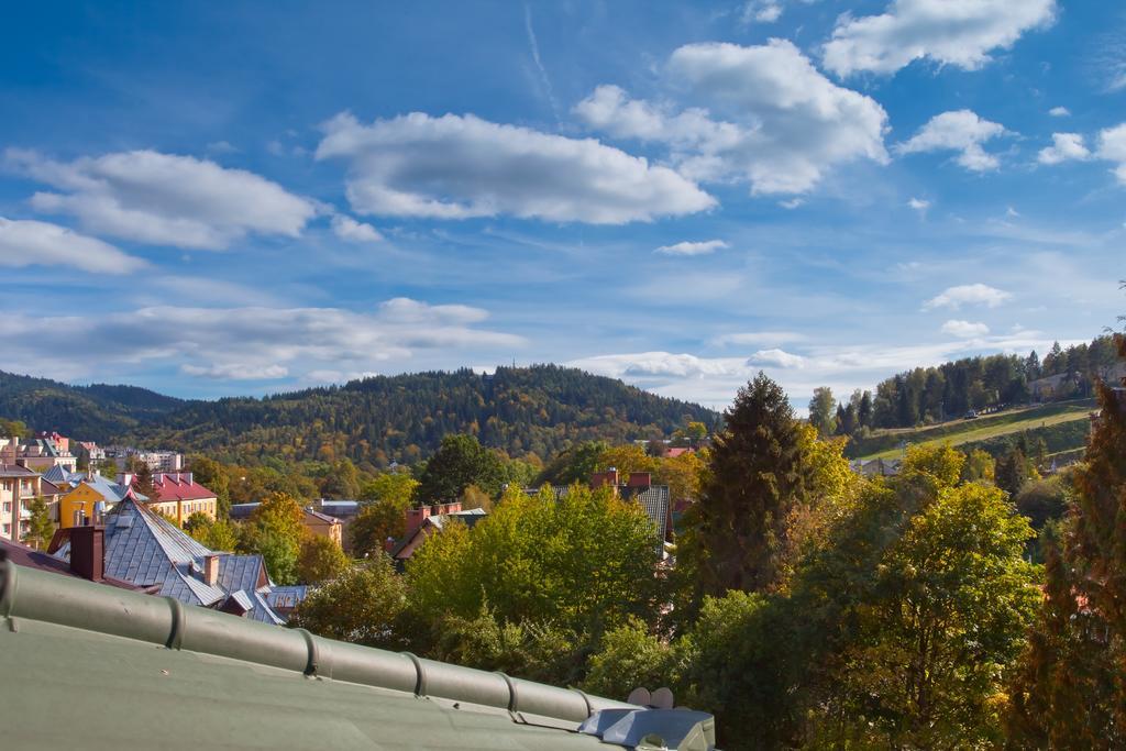 Apartament City Center Sky Krynica Zdroj Eksteriør billede
